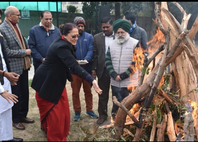 मिलेट्स के सेवन के लाभों व्याख्यान और पावरपॉइंट प्रस्तुति दी डॉ. वरिंदर गर्ग ने