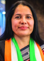 नंदिता हुड्डा चंडीगढ़ महिला कांग्रेस की अध्यक्ष नियुक्त
