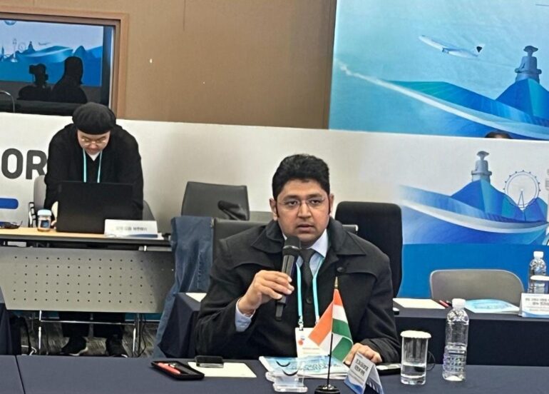 Dr Raghav Langer, represented India at the International Water Week 2024.