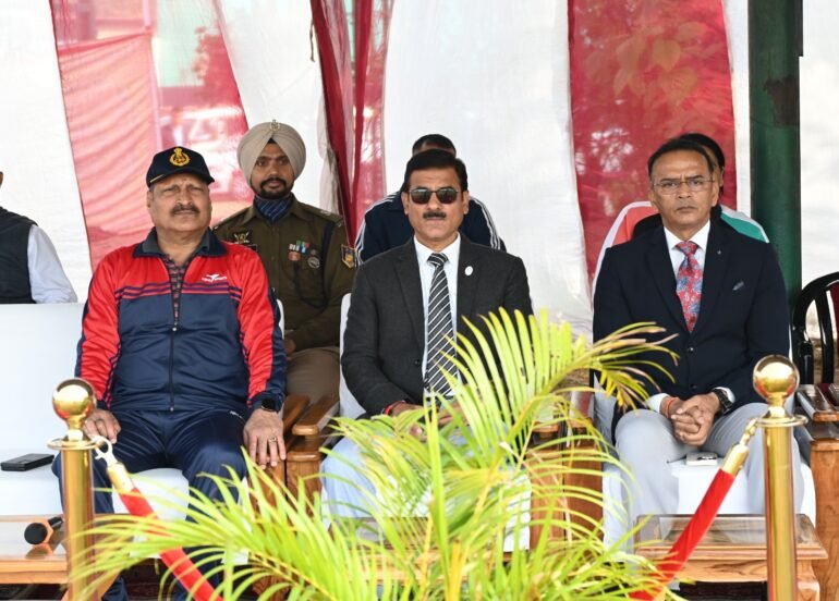 महाजन क्रिकेट ग्राउण्ड, चण्डीगढ में सीआरपीएफ द्वारा इंटर सेक्टर क्रिकेट प्रतियोगिता का आयोजन