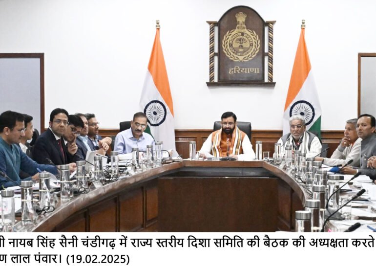 भ्रूण जांच करने वाले व करवाने वालों पर सख्त कार्रवाई की जाए सुनिश्चित : नायब सिंह सैनी