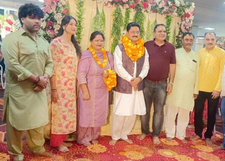शिव पार्वती सेवा दल ने श्री अमरनाथ यात्रा के स्वयंसेवकों को किया सम्मानित