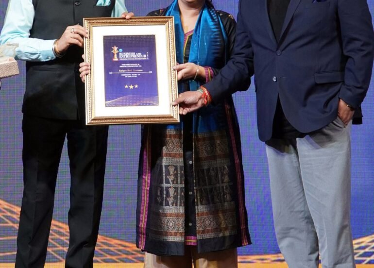 एपिक रियल वेंचर्स रियल एस्टेट एडवाइजरी और कंसल्टिंग में ‘एमर्जिंग स्टार्ट-आप ऑफ द ईयर’ अवार्ड से सम्मानित