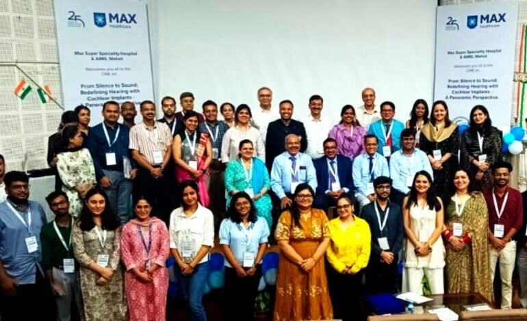 कॉक्लियर इम्प्लांट में प्रगति पर आयोजित सीएमई में 130 ईएनटी विशेषज्ञों ने भाग लिया
