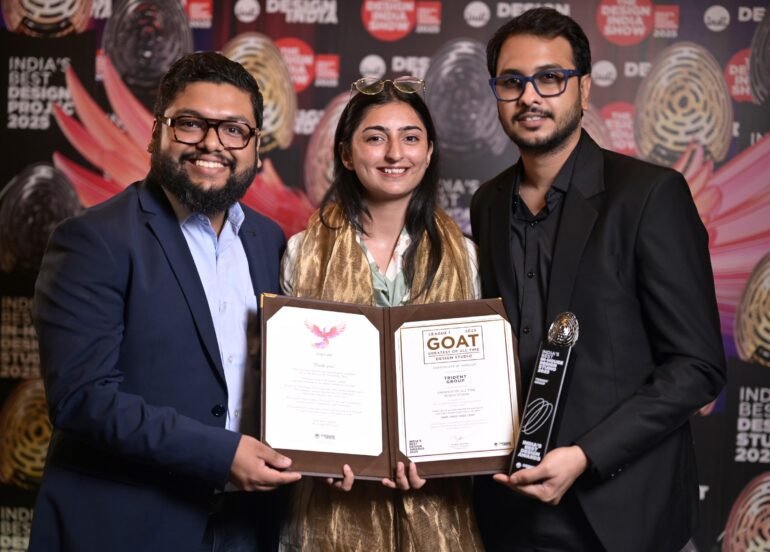 ट्राइडेंट ग्रुप को आई.बी.डी.ए 2025 में ‘बेस्ट इन-हाउस स्टूडियो’ सम्मान से सम्मानित किया गया