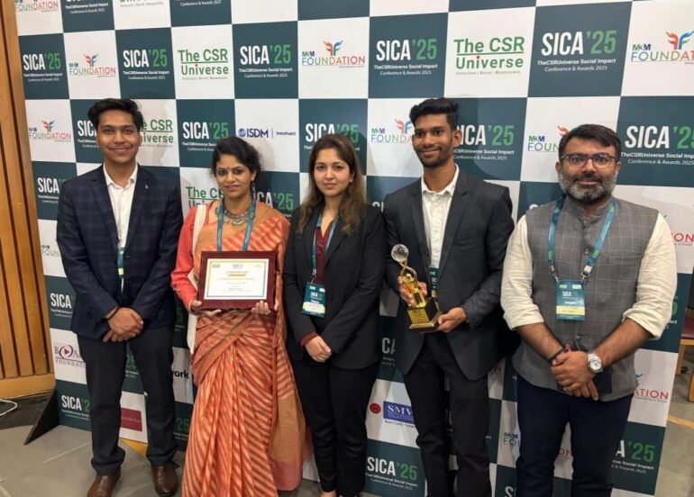 आईआईटी रोपड़ के स्वायत्त मौसम केंद्र (एडब्ल्यूएस) ने सीएसआर यूनिवर्स सोशल इम्पैक्ट अवार्ड 2025 जीता