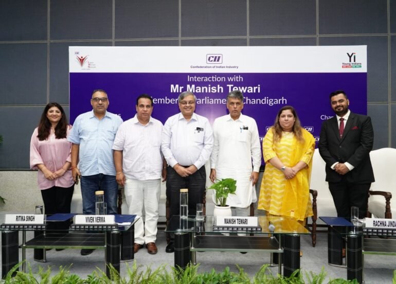 वाणिज्य ही आधारशिला है: मनीष तिवारी ने चंडीगढ़ के विकास हेतु आर्थिक बुनियादी ढांचे पर दिया जोर