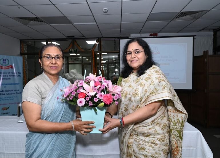 आयकर विभाग चंडीगढ़ द्वारा “टैक्स ऑडिट रिपोर्ट एक बुद्धिमान जोखिम विश्लेषण उपकरण के रूप में” विषय पर कार्यशाला का आयोजन