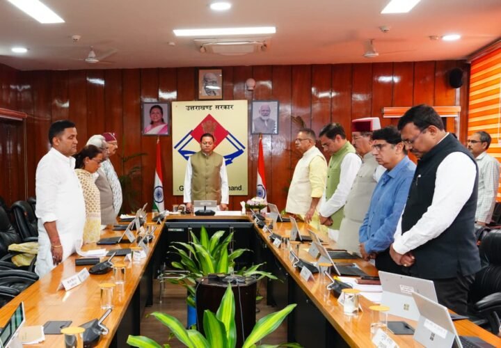 खंडूड़ी और जसपाल राणा को मंत्रिमंडल की श्रद्धांजलि