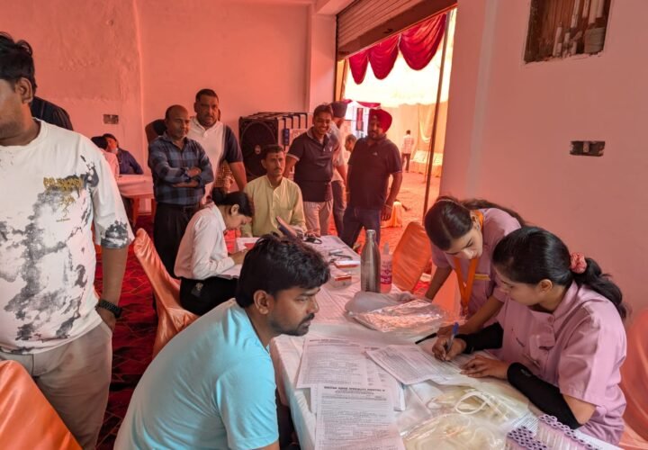 यूथ वेलफेयर क्लब के रक्तदान शिविर में 92 यूनिट रक्त हुआ एकत्र