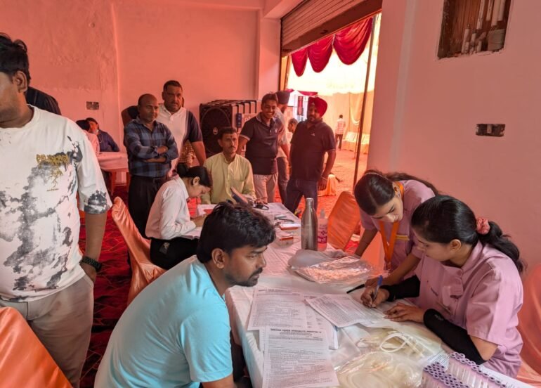 यूथ वेलफेयर क्लब के रक्तदान शिविर में 92 यूनिट रक्त हुआ एकत्र
