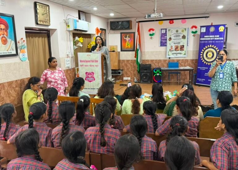 इनर व्हील क्लब चण्डीगढ़ सिटी ब्यूटीफुल ने आयोजित किया स्वास्थ्य जागरूकता एवं पर्यावरण संरक्षण कार्यक्रम