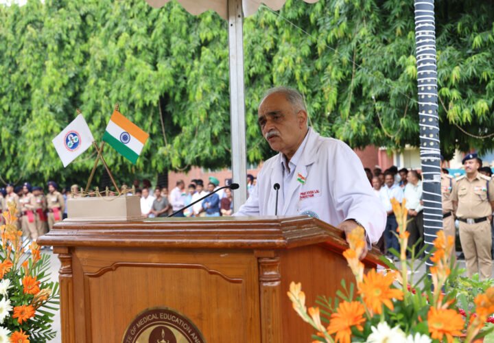 “PGI की सबसे बड़ी उपलब्धि आपकी सेवा है”: प्रो. विवेक लाल