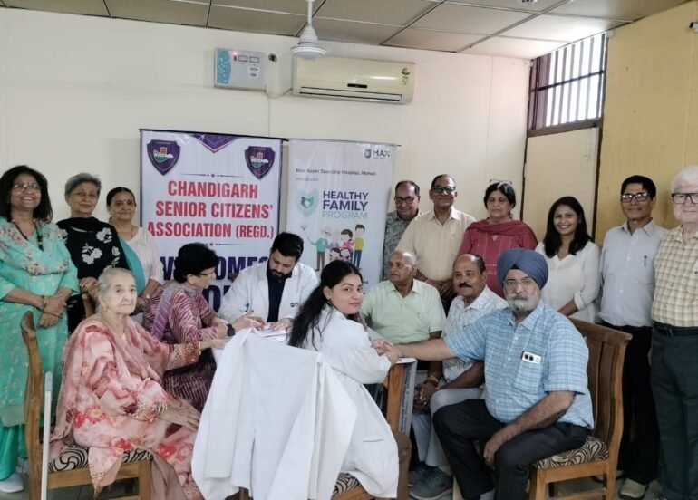 सीएससीए ने ईस्टर्न चैप्टर के सहयोग से वृक्षारोपण अभियान एवं स्वास्थ्य जांच शिविर का आयोजन किया
