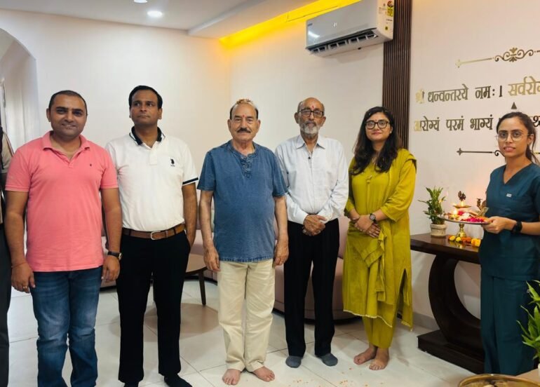 ठाकुर कौल सिंह ने सुखायुक्ति आयुर्वेद और पंचकर्म केंद्र का दौरा किया, स्वच्छता और व्यावसायिकता की सराहना की