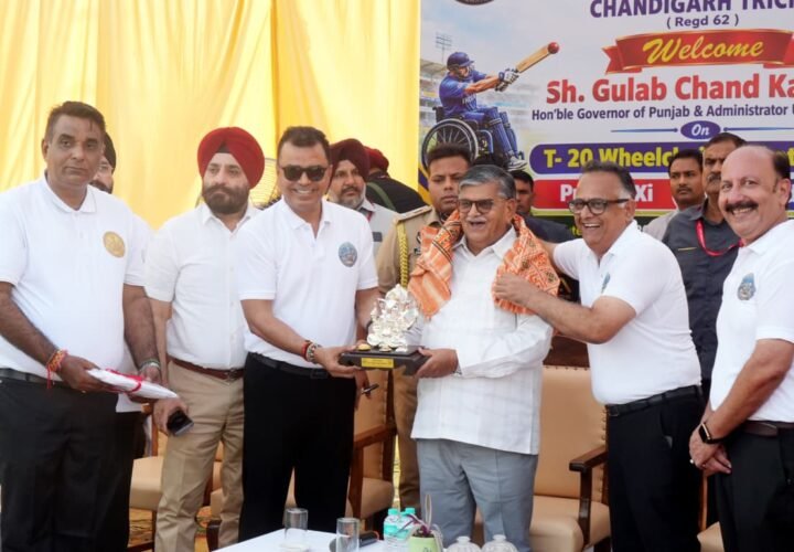 व्हीलचेयर क्रिकेट के जरिए दिया नशामुक्त समाज और स्वस्थ जीवनशैली का संदेश